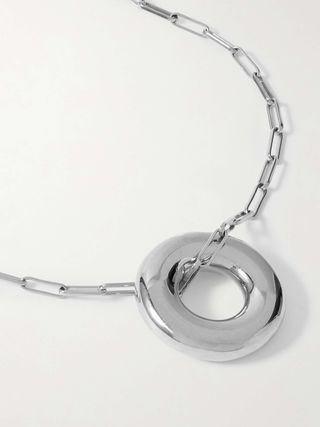 Terra Recycled Rhodium-Plated Necklace