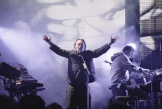 Thom Yorke shares fiery live performance of "Back in the Game" with Mark Pritchard
