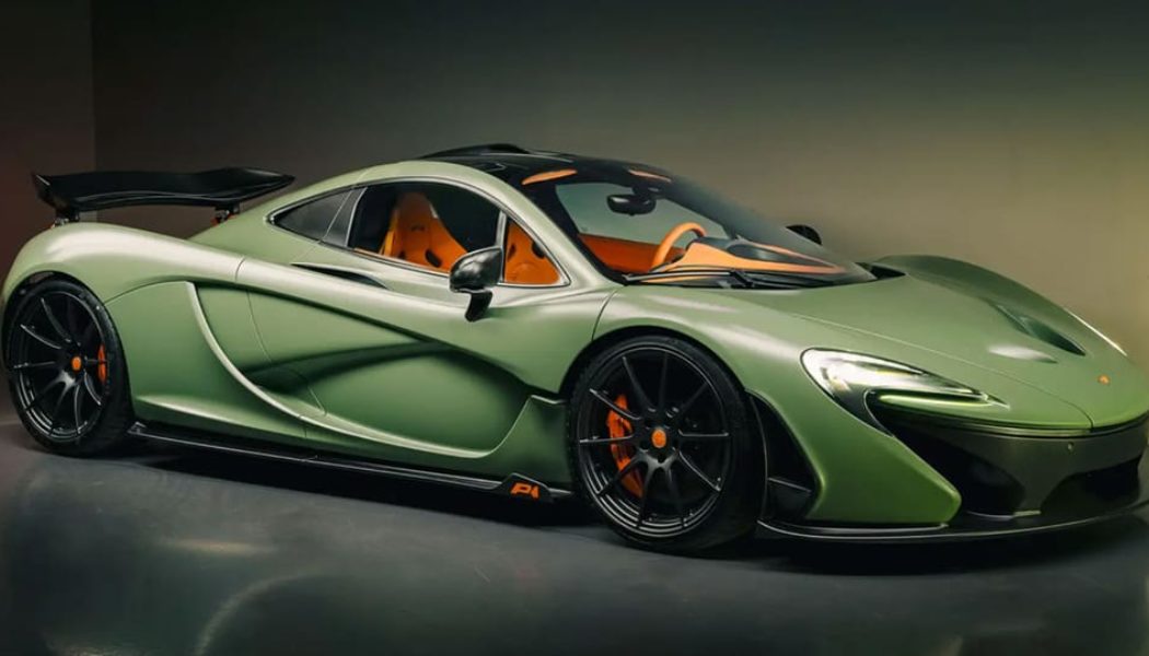 Ultra-Low Mileage McLaren P1 Surfaces for Auction