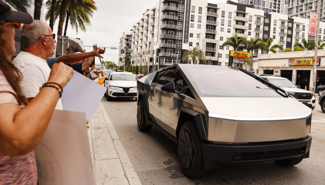 We went to 10 anti-Tesla protests — and a couple counter protests, too