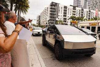 We went to 10 anti-Tesla protests — and a couple counter protests, too