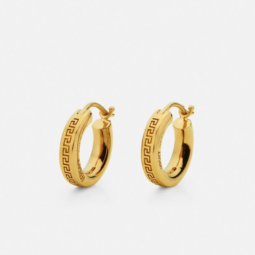 Greca Hoop Earrings