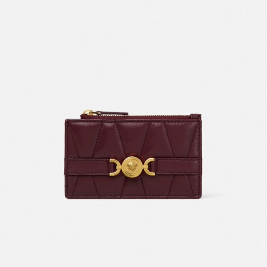 Medusa '95 Quilted Zip Card Holder