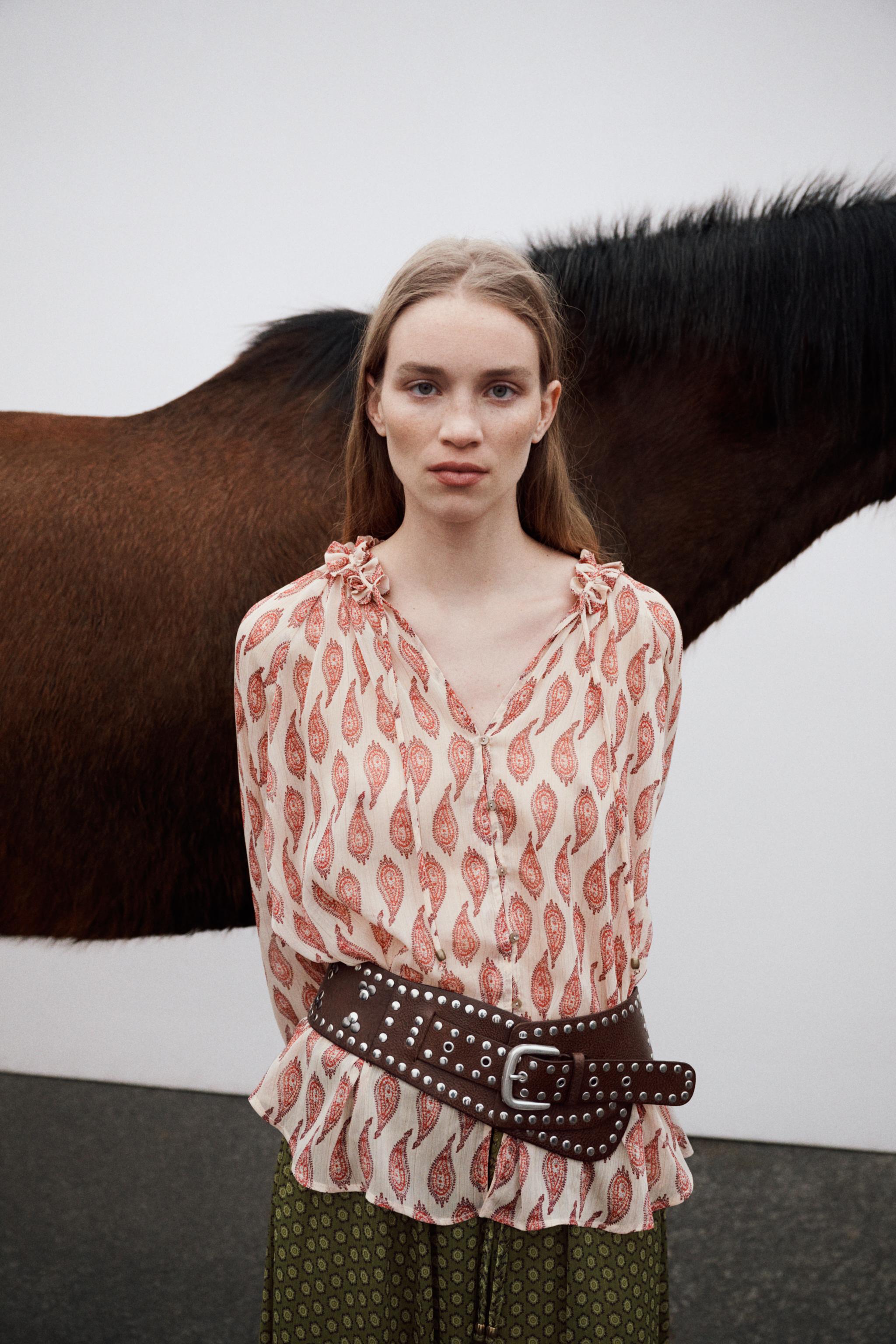 Studded Leather Corset Belt