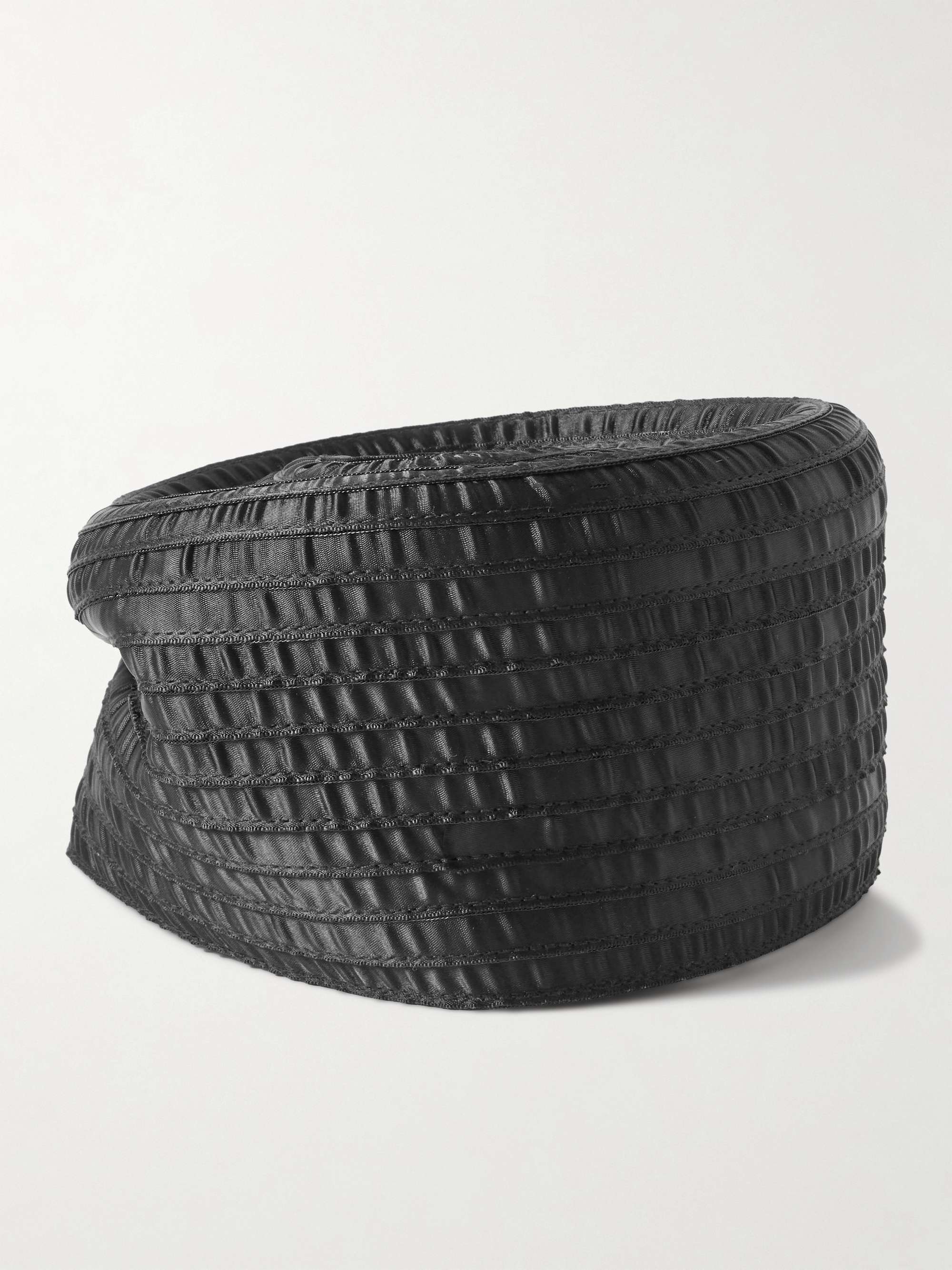 Ady Shirred Satin Hat