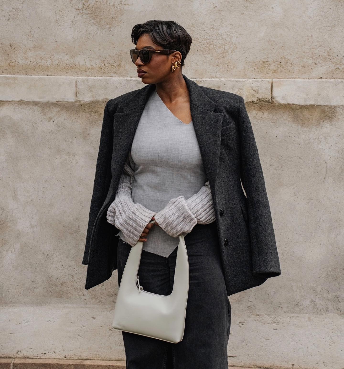 Loïcka Grâce with heartthrob bob haircut