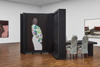 Amoako Boafo Brings a Slice of Accra to Gagosian London in 'I Do Not Come to You by Chance'