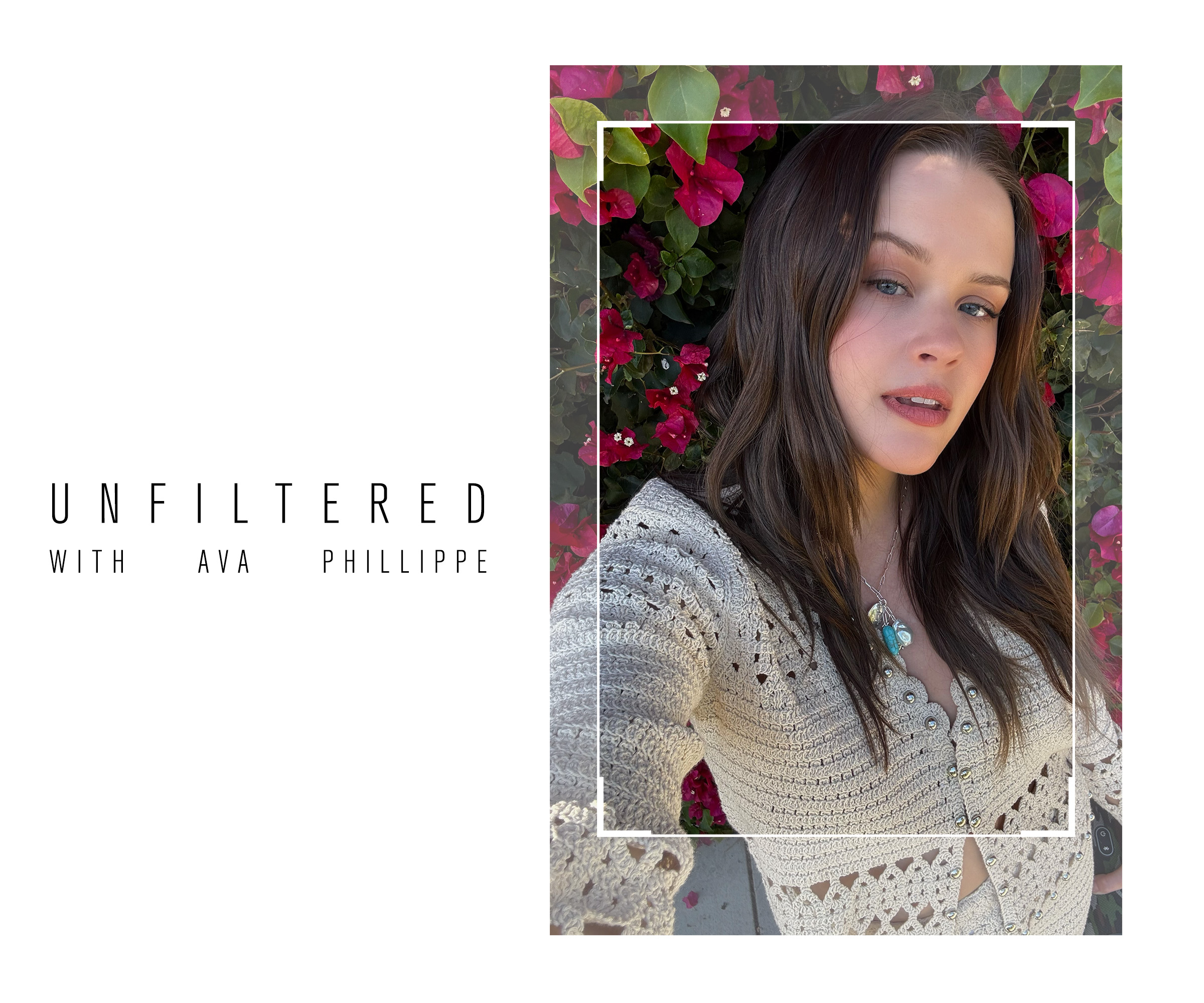 Photos of Ava Phillippe for Who What Wear's Unfiltered series