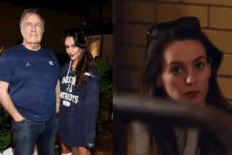 Bill Belichick Gets Blitzed By 24-Year-Old Girlfriend On Live TV