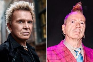 Billy Idol on John Lydon's Sex Pistols Insults: "Of Course John's Gonna Be Pissed"