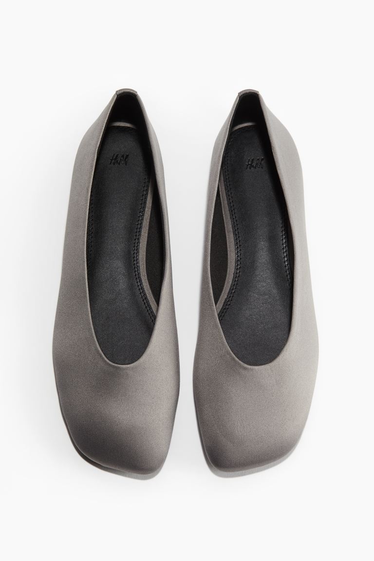 Satin Ballet Pumps