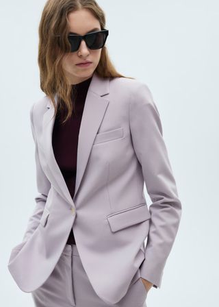 MANGO, Fitted Suit Jacket - Women | Mango United Kingdom