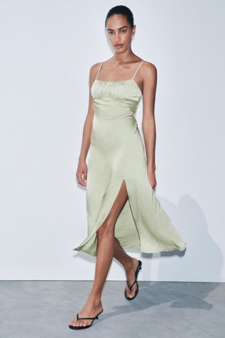 Satin Slip Dress