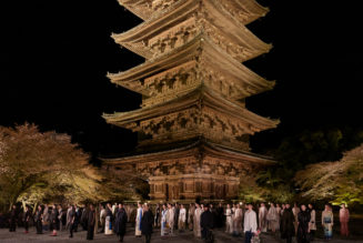 Cherry Blossoms, Lavish Fringe, and Sculpted Silhouettes: Dior Brings Its Latest Collection to Japan