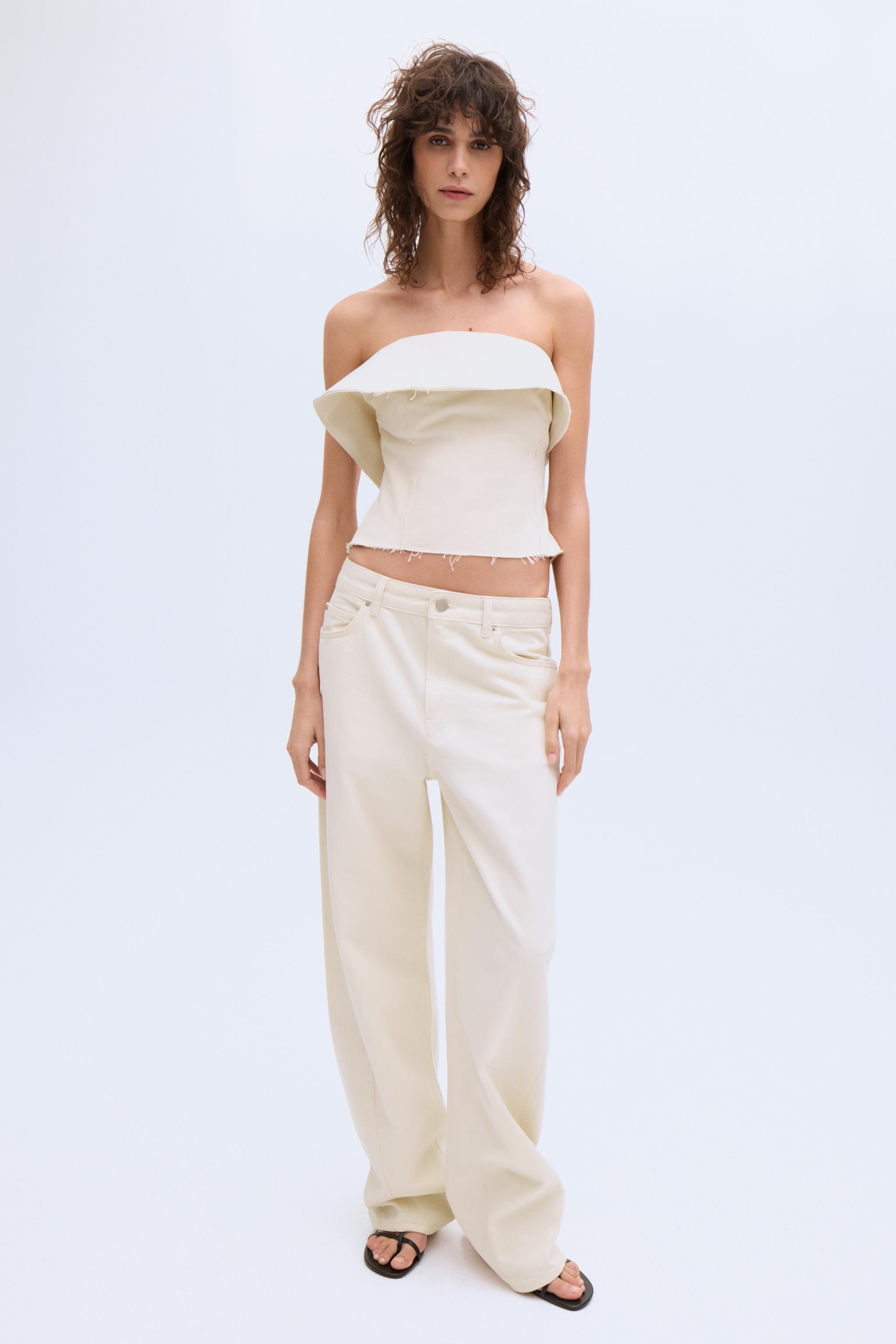 Zw Collection Barrel High Waist Jeans