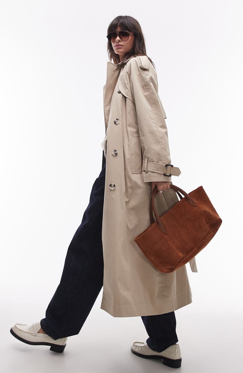 Longline Oversize Trench Coat