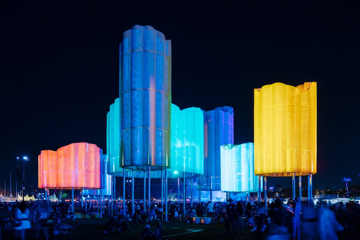 Closer Look at the Art Installations of Coachella 2025
