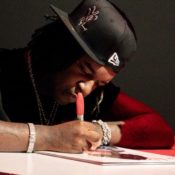 Closer Look: Ken Carson's Vinyl Signing