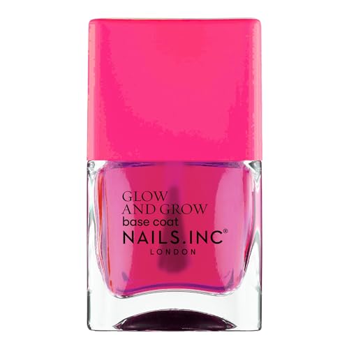 Nails Inc 45 Second Speedy Gloss Quick-Drying Nail Polish, Sienna – Sheer Pink Glow, Long-Wearing, Chip-Resistant Formula, 0.47 Fl Oz