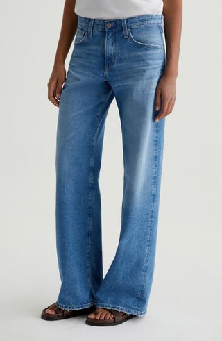 Adria Low Rise Baggy Wide Leg Jeans