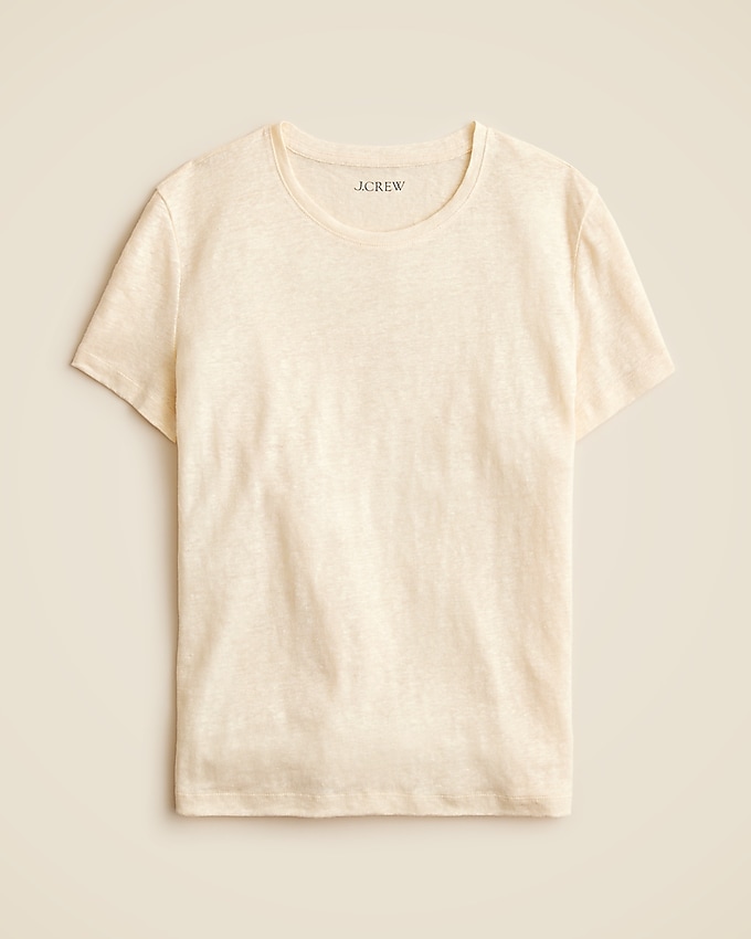 New Relaxed Linen T-Shirt