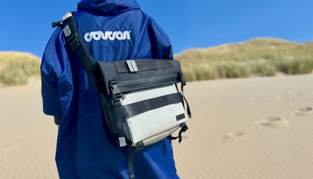 Freitag’s newest messenger bag is made from trash to last