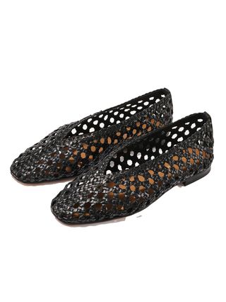 The Woven Paz - Black Leather