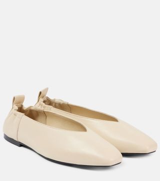 Briot Leather Ballet Flats