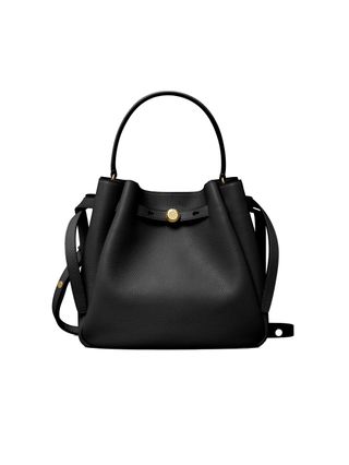 Romy Bucket Bag in Black, Size Os