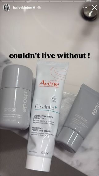 Hailey Bieber Instagram Story