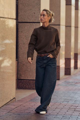 Blouse With Cutwork Embroidery