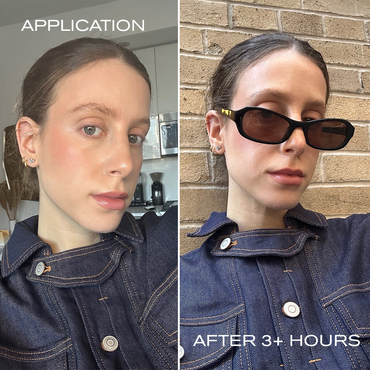 Jamie Schneider testing long-lasting lip liners