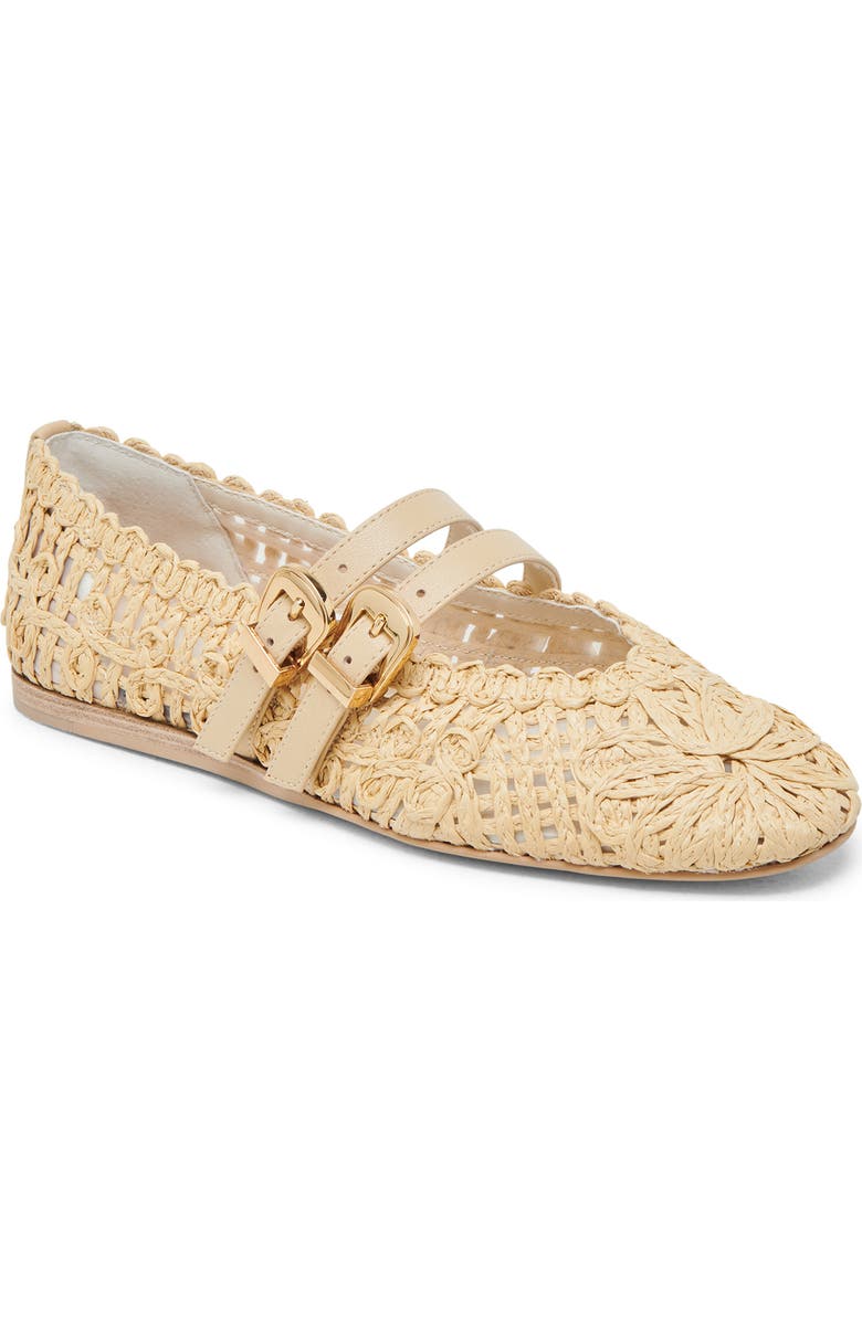 Baylee Sunflower Raffia Flat