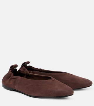 Brie Suede Ballet Flats