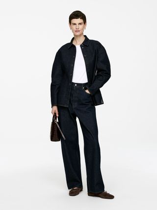 Suede Ballerina – Brown – Women – Arket Gb