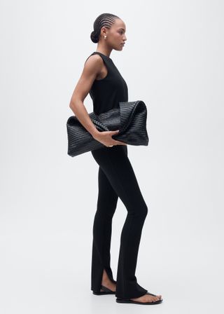 MANGO, Skinny Trousers With Openings - Women | Mango Usa