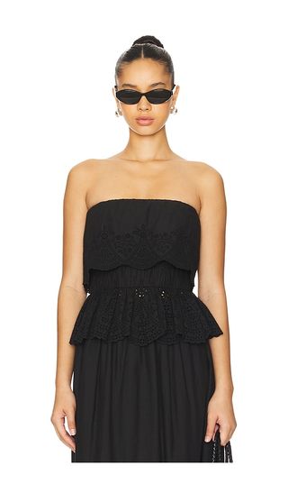 Beryl Strapless Top