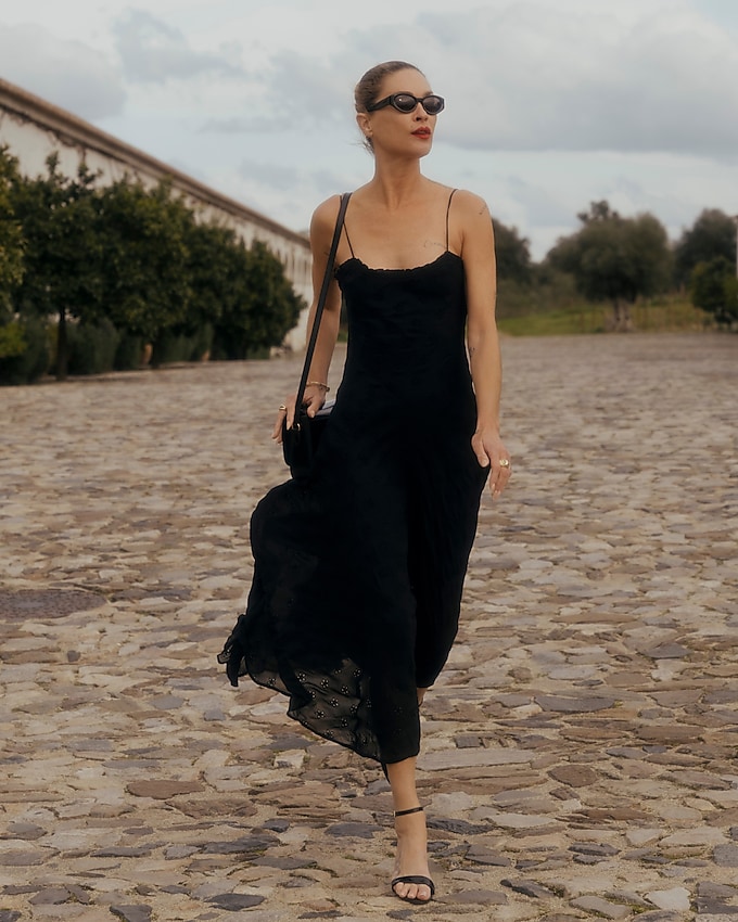 Collection Eyelet Maxi Slip Dress