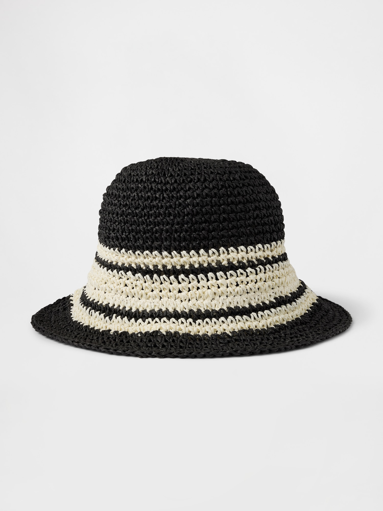 Gap, Striped Straw Bucket Hat