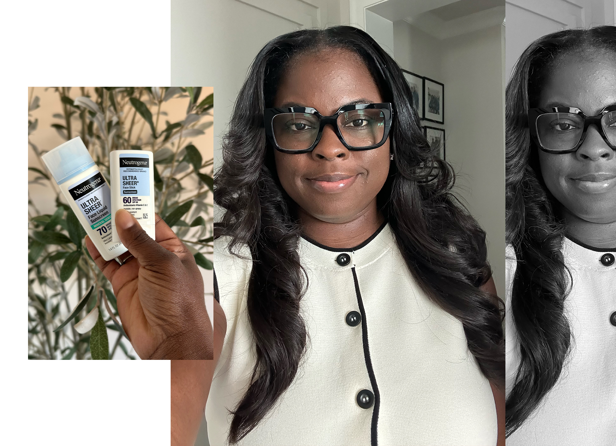 Jasmine Crockett posing in her home