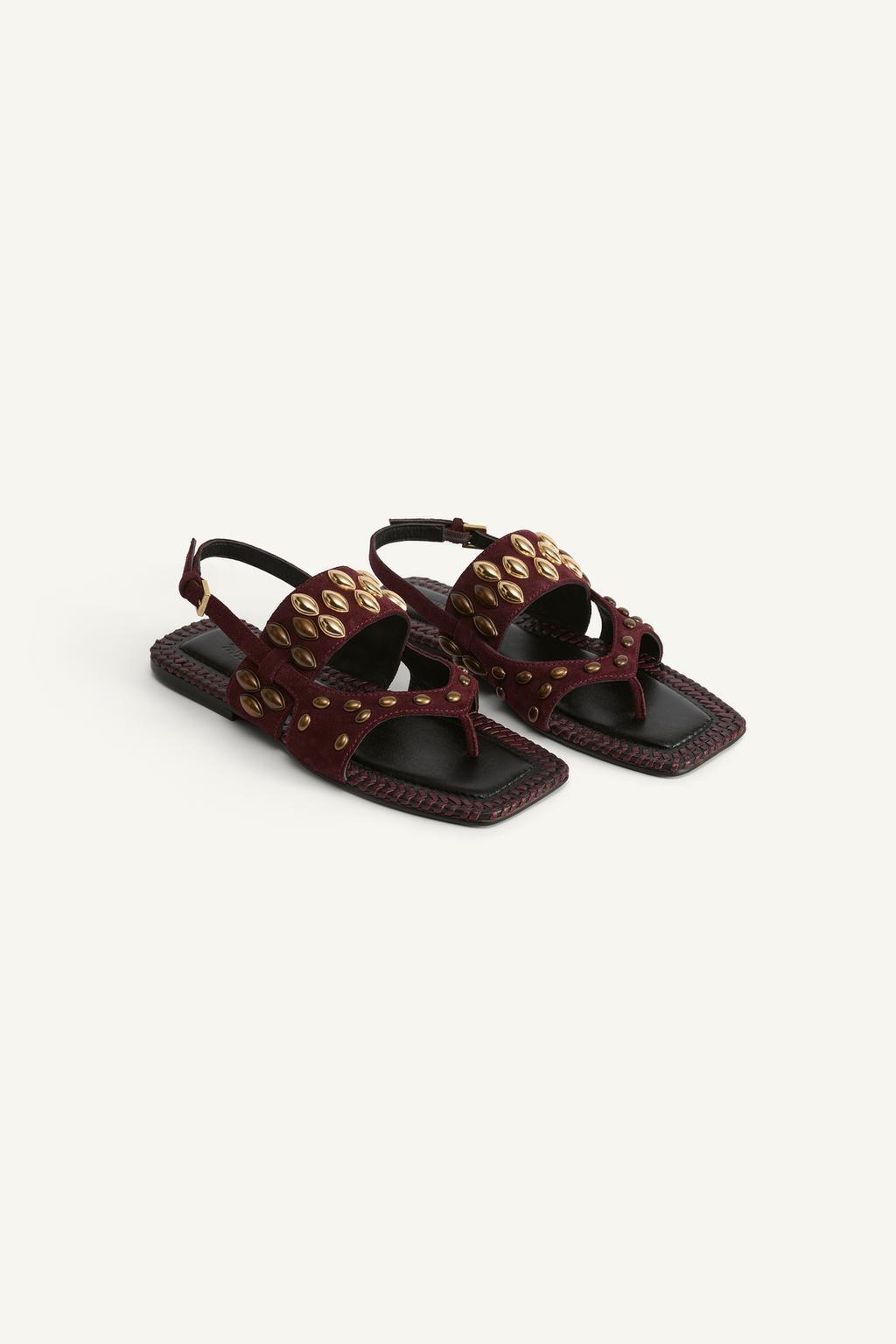 Limited Edition Split Suede Strappy Sandals