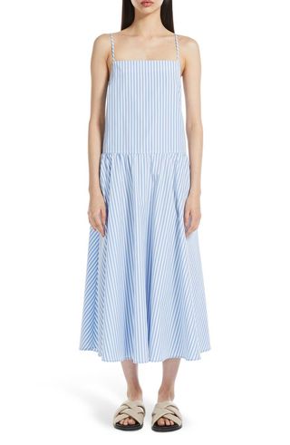 Ettore Drop Waist Sleeveless Maxi Dress