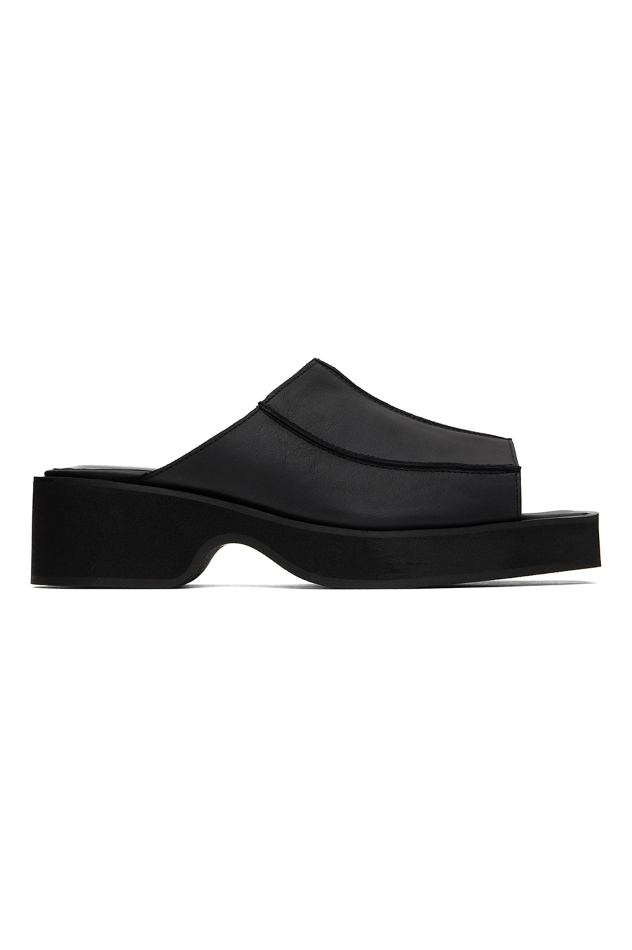 Eckhaus Latta, Black Frame Mules
