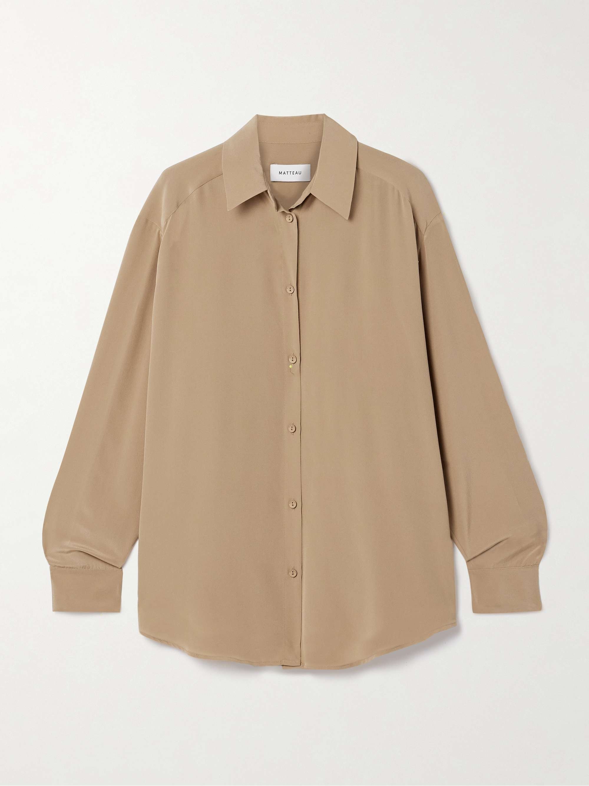 Silk Crepe De Chine Shirt