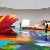 In 'The Sprayed Dear,' Katharina Grosse's Dreamy Art Knows No Bounds