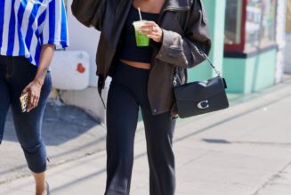 It's Spreading: Every Day, Another Chic L.A. Fashion Person Is Seen Wearing This Black Pants Trend With Ballet Flats