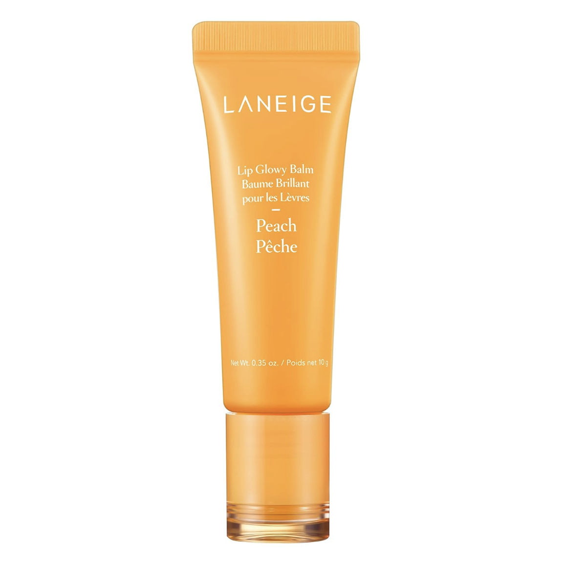 Laneige Lip Glowy Balm Peach: Hydrate, Glossy, Lightweight, Moisturize & Tint With Shea Butter