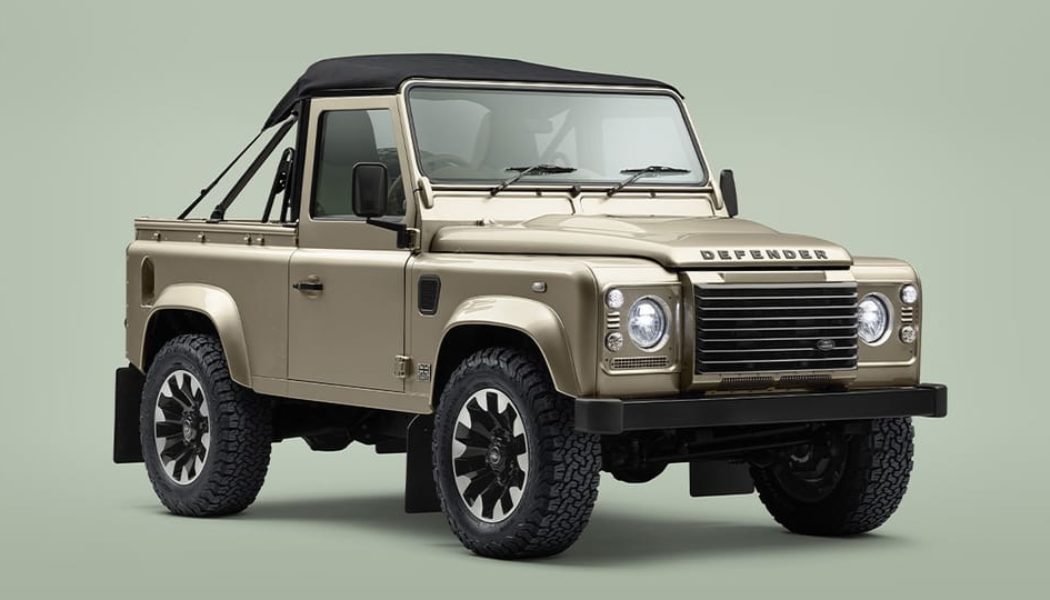 Land Rover Revives Defender Soft Top With 405 HP V8