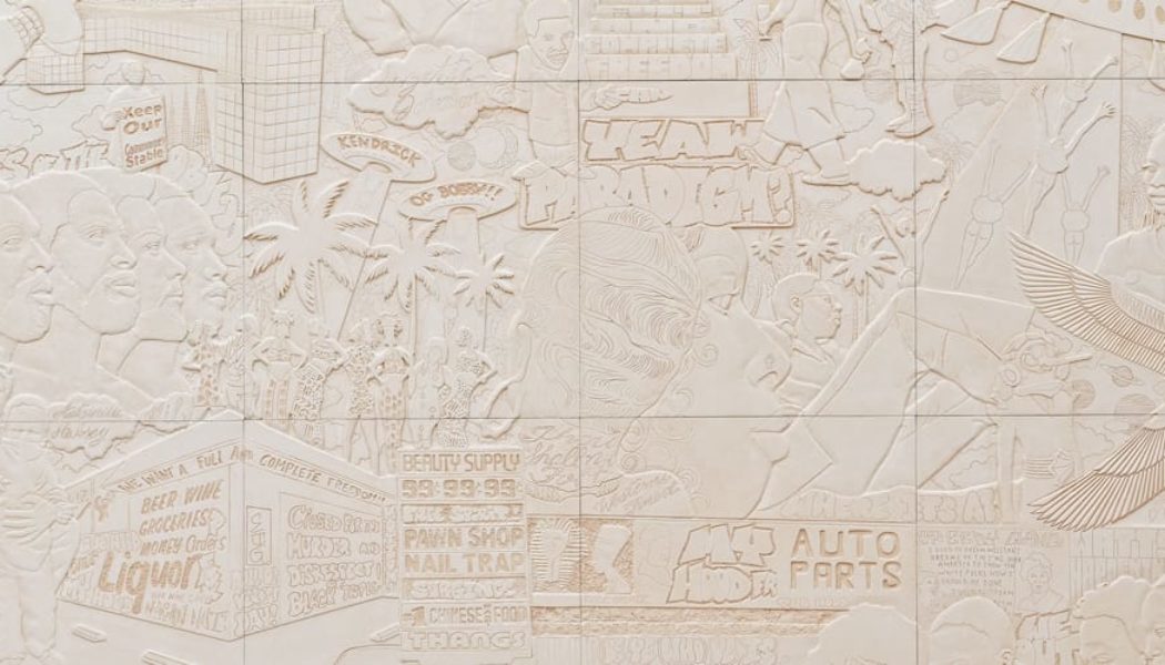 Lauren Halsey Curates Art "Kiccbacc" at Chicago's Anthony Gallery