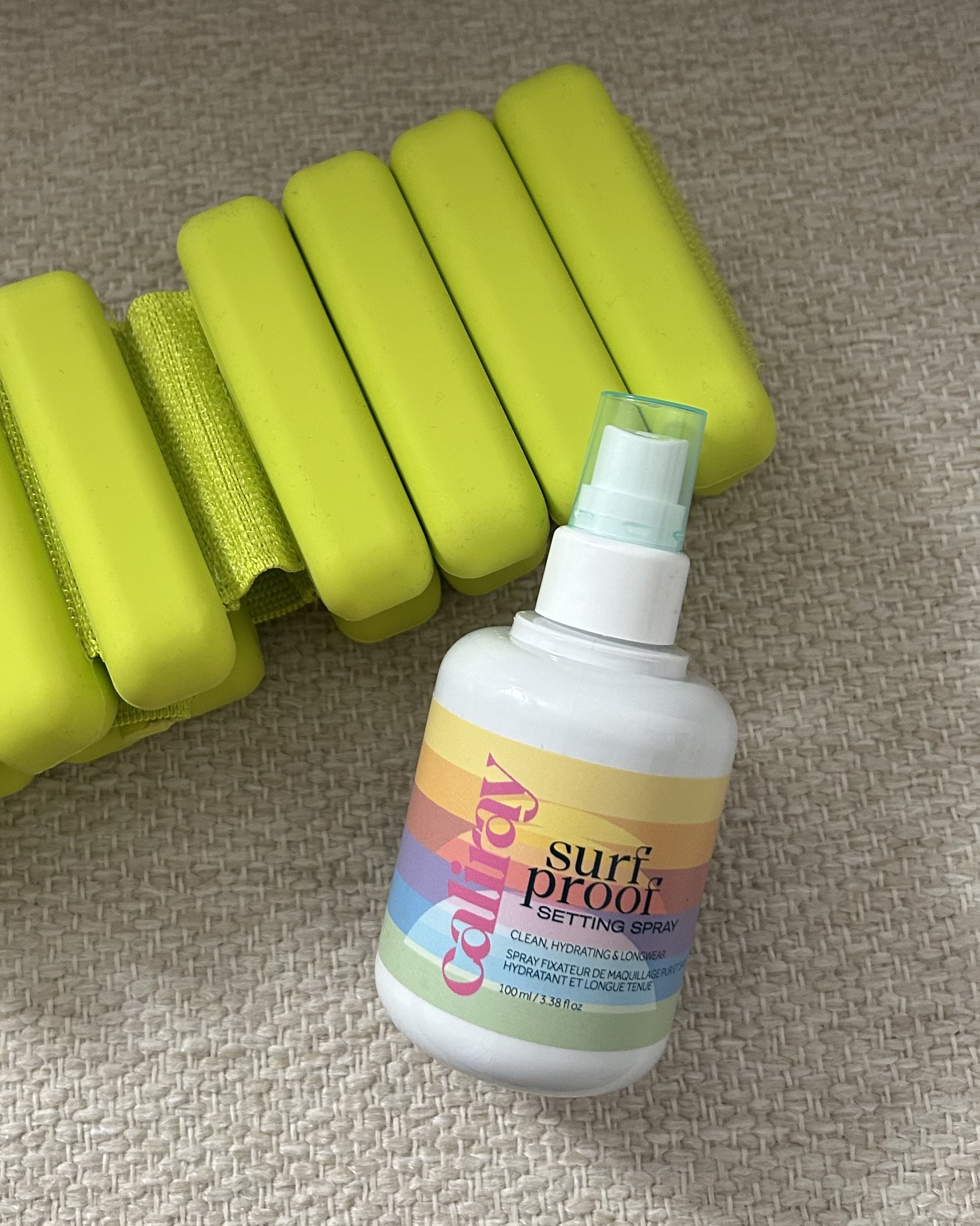 Photo of Caliray setting spray by Alyssa Brascia.